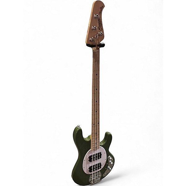 Used Sterling by Music Man Sub STINGRAY RAY4HH OLIVE Electric Bass Guitar