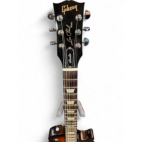 Used 2014 Gibson Les Paul Studio Tobacco Burst Candy Solid Body Electric Guitar