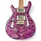 Used 2012 PRS Custom 24 Quilt 10 Top Custom Color Purple Electric Guitar