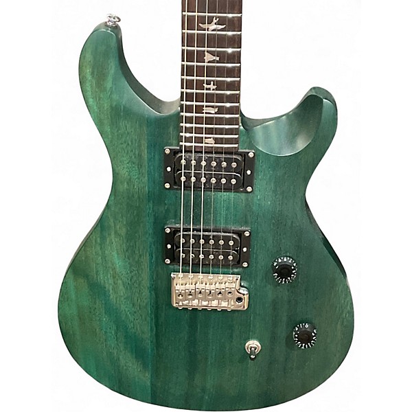 Used PRS SE CE24 Green Solid Body Electric Guitar
