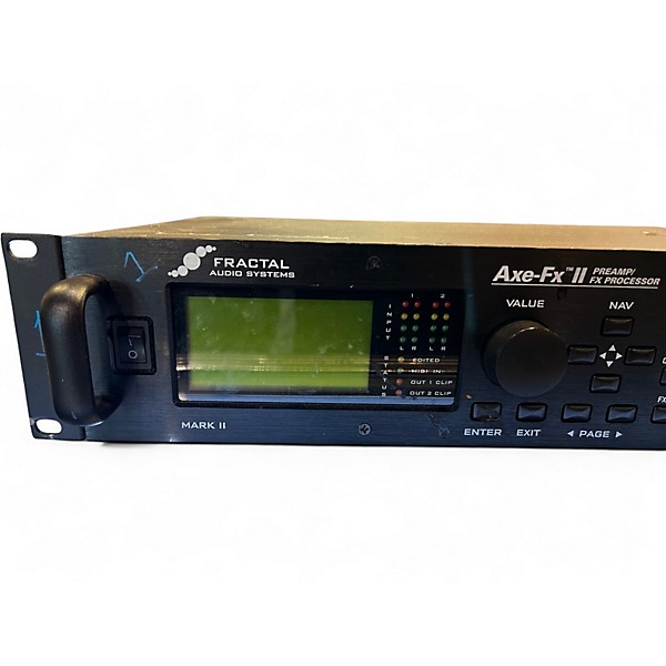 Used Fractal Audio Axe-FX II Mark II with Controller Guitar Preamp