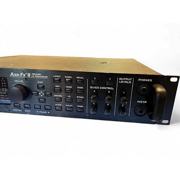 Used Fractal Audio Axe-FX II Mark II with Controller Guitar Preamp