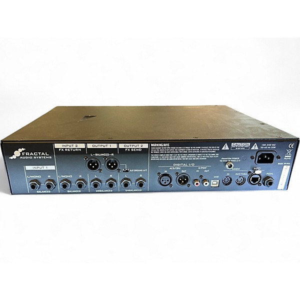 Used Fractal Audio Axe-FX II Mark II with Controller Guitar Preamp