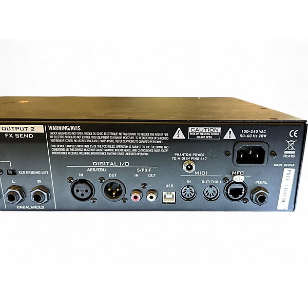 Used Fractal Audio Axe-FX II Mark II with Controller Guitar Preamp