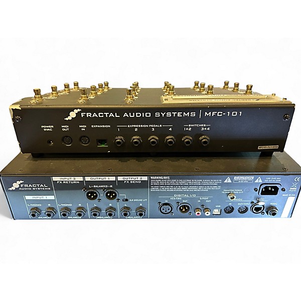 Used Fractal Audio Axe-FX II Mark II with Controller Guitar Preamp