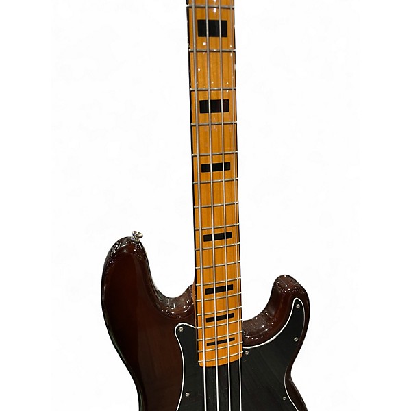 Used Squier Classic Vibe 1970S Precision Bass Brown Electric Bass Guitar