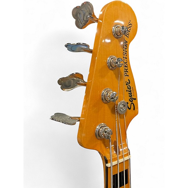 Used Squier Classic Vibe 1970S Precision Bass Brown Electric Bass Guitar