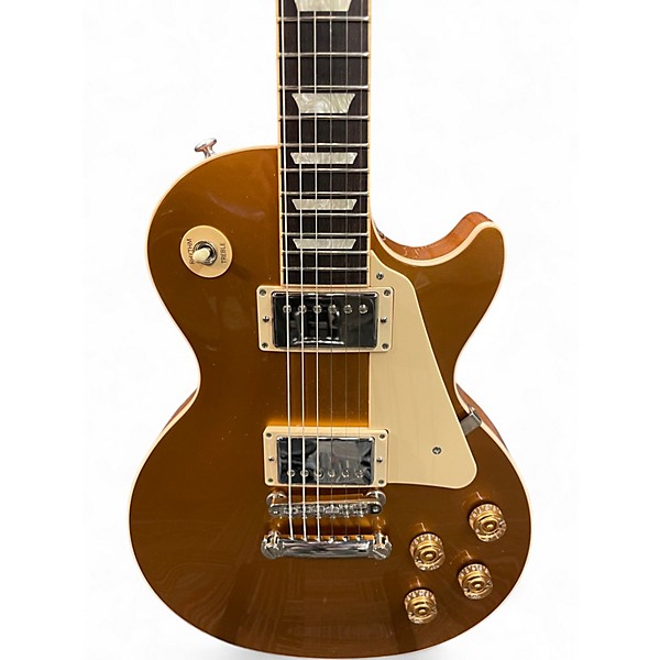 Used Gibson Les Paul Classic Gold Solid Body Electric Guitar