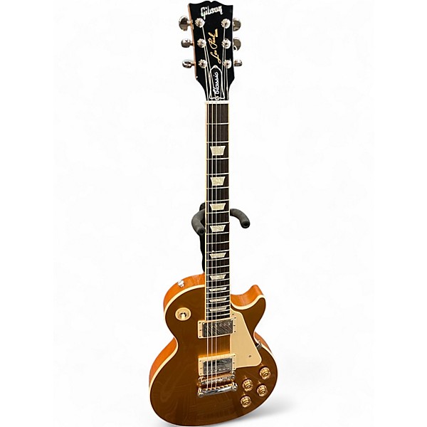 Used Gibson Les Paul Classic Gold Solid Body Electric Guitar