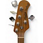Used Sterling by Music Man Ray35 5 String Blue Electric Bass Guitar