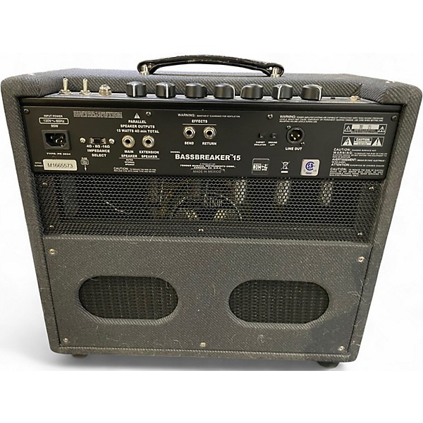 Used Fender Bassbreaker 15W Tube Guitar Amp Head