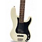 Used Fender Standard FSR Precision Bass Alpine White Electric Bass Guitar