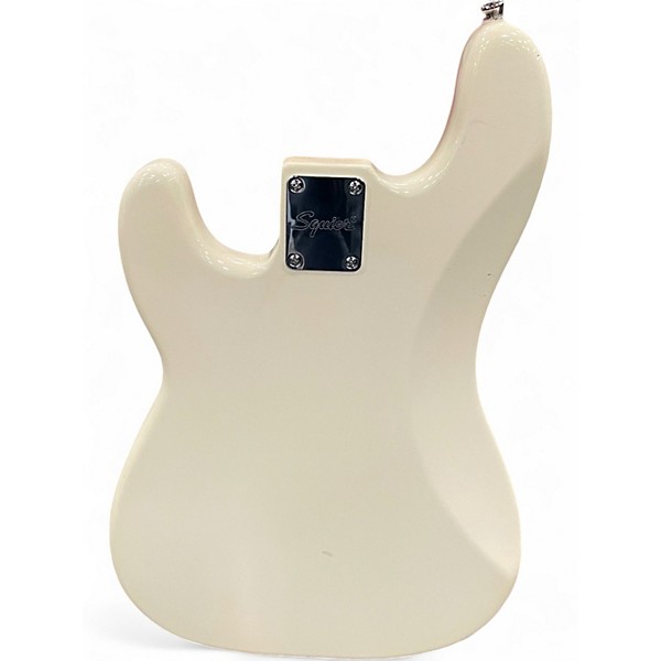 Used Fender Standard FSR Precision Bass Alpine White Electric Bass Guitar