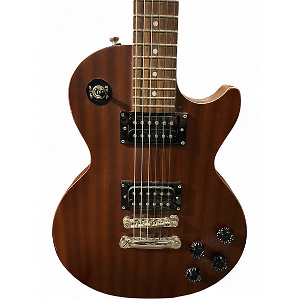 Used 2011 Epiphone Les Paul Studio Brown Solid Body Electric Guitar