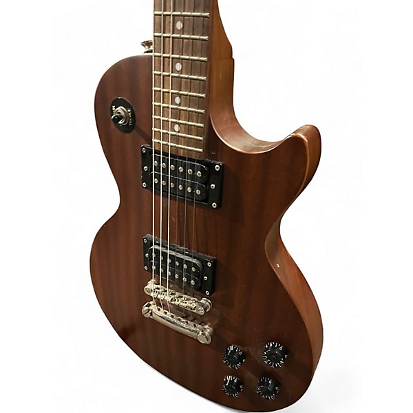 Used 2011 Epiphone Les Paul Studio Brown Solid Body Electric Guitar