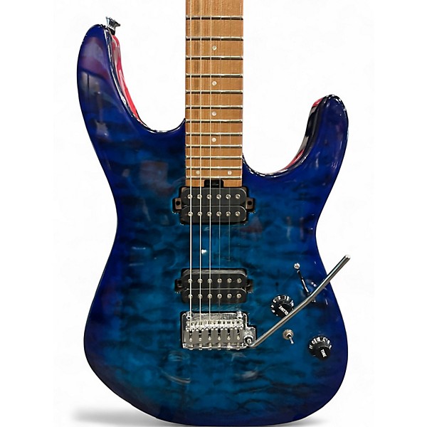 Used Charvel PRO-MOD PLUS DK24 CHLORINE BURST Solid Body Electric Guitar