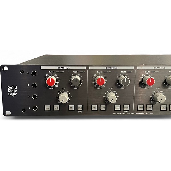 Used Solid State Logic PUREDRIVE QUAD 4 Microphone Preamp