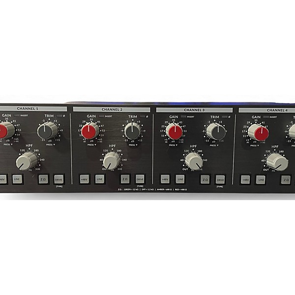 Used Solid State Logic PUREDRIVE QUAD 4 Microphone Preamp