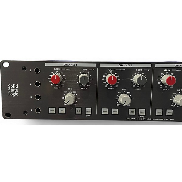 Used Solid State Logic PUREDRIVE QUAD 4 Microphone Preamp