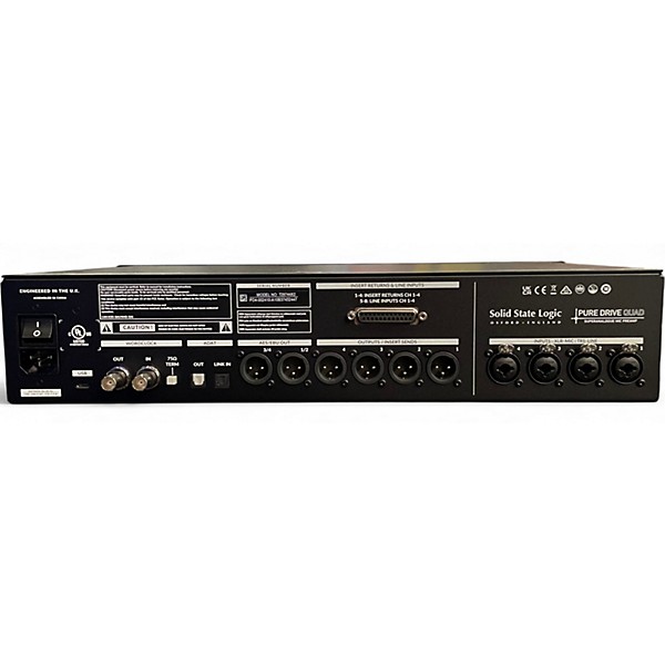 Used Solid State Logic PUREDRIVE QUAD 4 Microphone Preamp