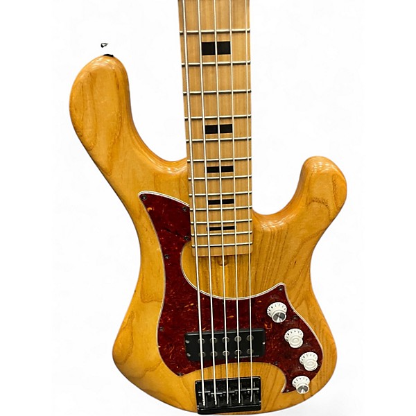 Used Dean hillsboro 5 custom usa Natural Electric Bass Guitar