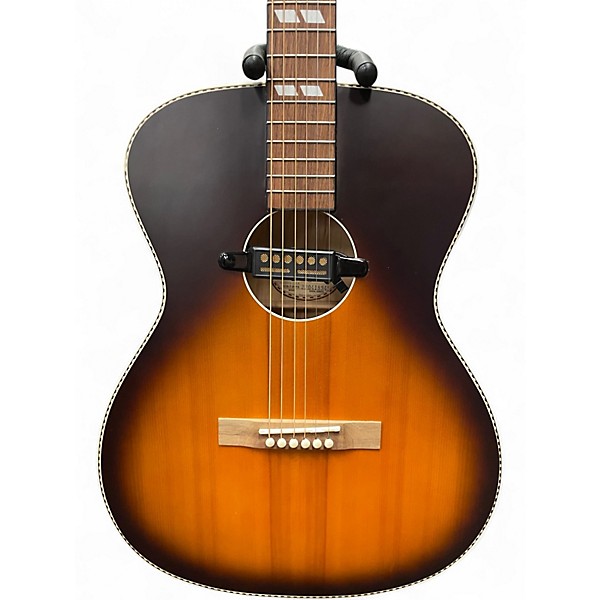 Used Recording King ROS7ETS 2 Color Sunburst Acoustic Electric Guitar