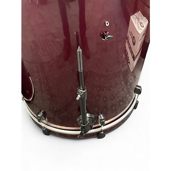 Used Pearl 4 Piece Soundcheck Red Drum Kit