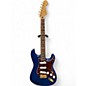Used Fender Deluxe Stratocaster Blue Sapphire Solid Body Electric Guitar thumbnail