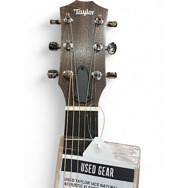 Used Taylor 14ce Natural Acoustic Electric Guitar