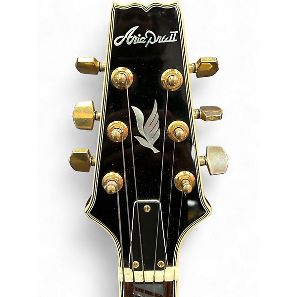 Used Aria Pro Ii FA70 Sunburst Hollow Body Electric Guitar