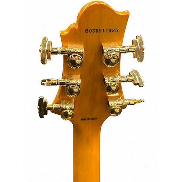 Used Greg Bennett Design by Samick LaSalle Natural Hollow Body Electric Guitar