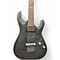 Used Schecter Guitar Research C1 Platinum Trans Black Solid Body Electric Guitar