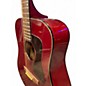 Vintage 1978 Guild D25 Red Acoustic Guitar