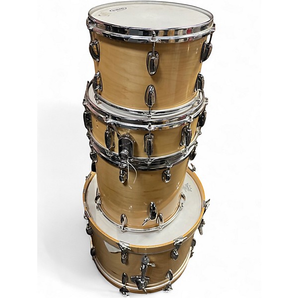 Used Slingerland 4 Piece Artist Custom Natural Drum Kit
