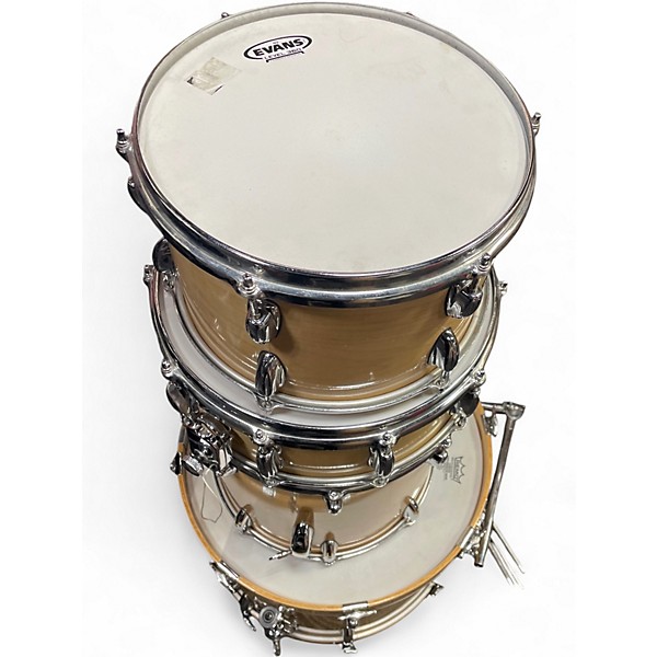 Used Slingerland 4 Piece Artist Custom Natural Drum Kit