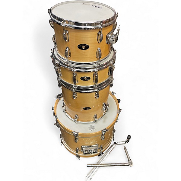 Used Slingerland 4 Piece Artist Custom Natural Drum Kit