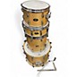 Used Slingerland 4 Piece Artist Custom Natural Drum Kit