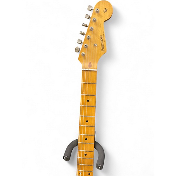 Used Fernandes The Revival Strat Aztec Gold Solid Body Electric Guitar