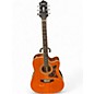 Used Epiphone Masterbuilt DR-500MCE Mahogany Acoustic Electric Guitar thumbnail