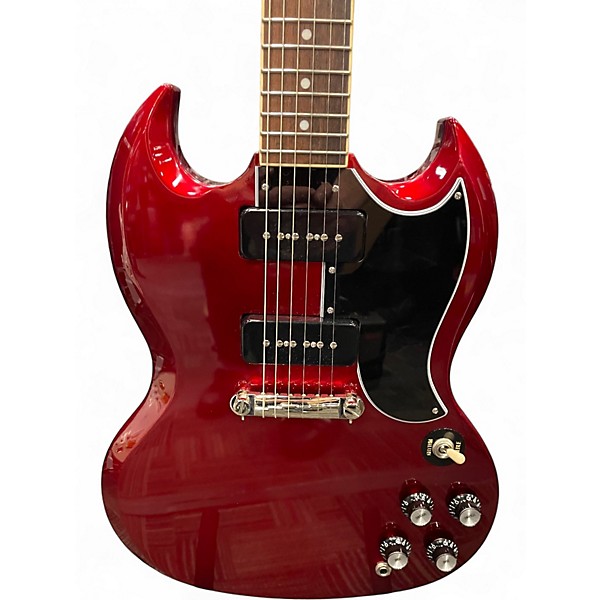 Used Epiphone SG Special P90 Candy Apple Red Solid Body Electric Guitar