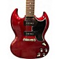 Used Epiphone SG Special P90 Candy Apple Red Solid Body Electric Guitar