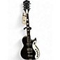 Used Silvertone Jupiter Reissue Black Sparkle Solid Body Electric Guitar thumbnail