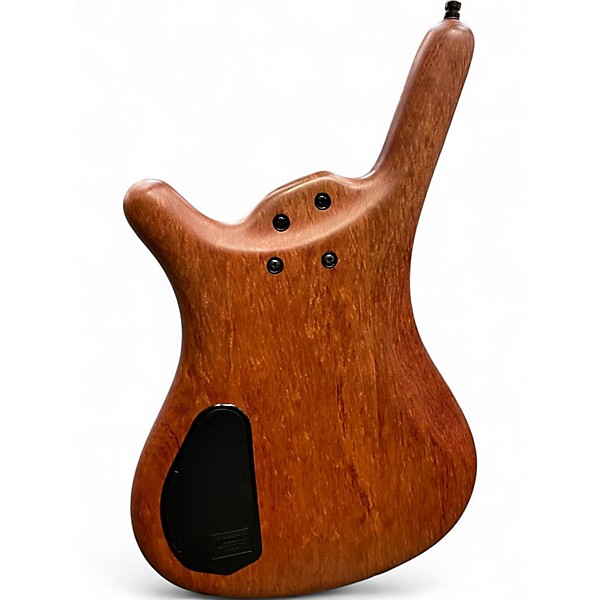 Used Warwick Corvette Standard Fretless 5-String Natural Electric Bass Guitar