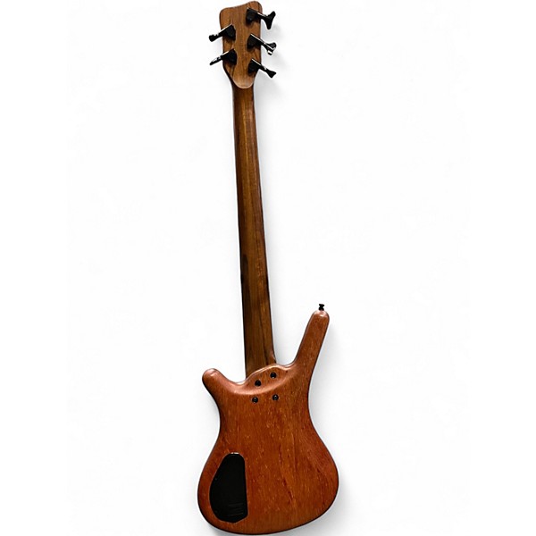 Used Warwick Corvette Standard Fretless 5-String Natural Electric Bass Guitar