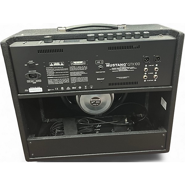 Used Fender Mustang GTX100 100W 1x12 Guitar Combo Amp