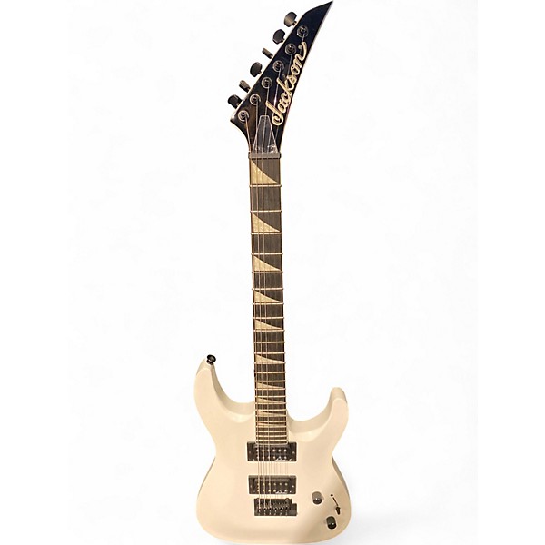 Used Jackson JS22 Dinky White Solid Body Electric Guitar