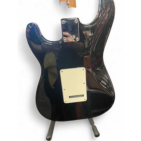 Used Fender Player Stratocaster Black Solid Body Electric Guitar