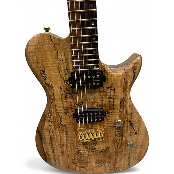 Used Kiesel SCB 6 NATURAL Solid Body Electric Guitar