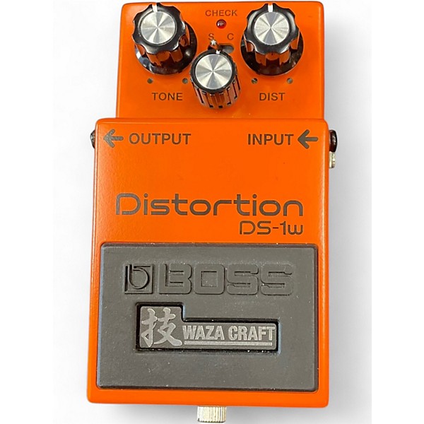 Used BOSS DS1W WAZA CRAFT Effect Pedal
