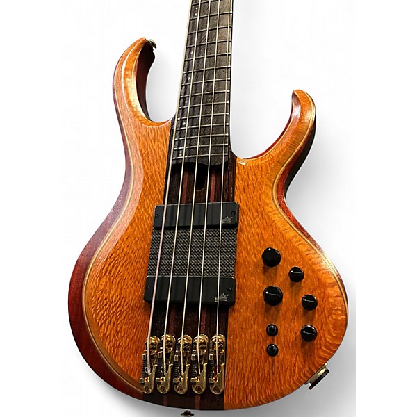 Used Ibanez BTB1905LW Walnut Electric Bass Guitar